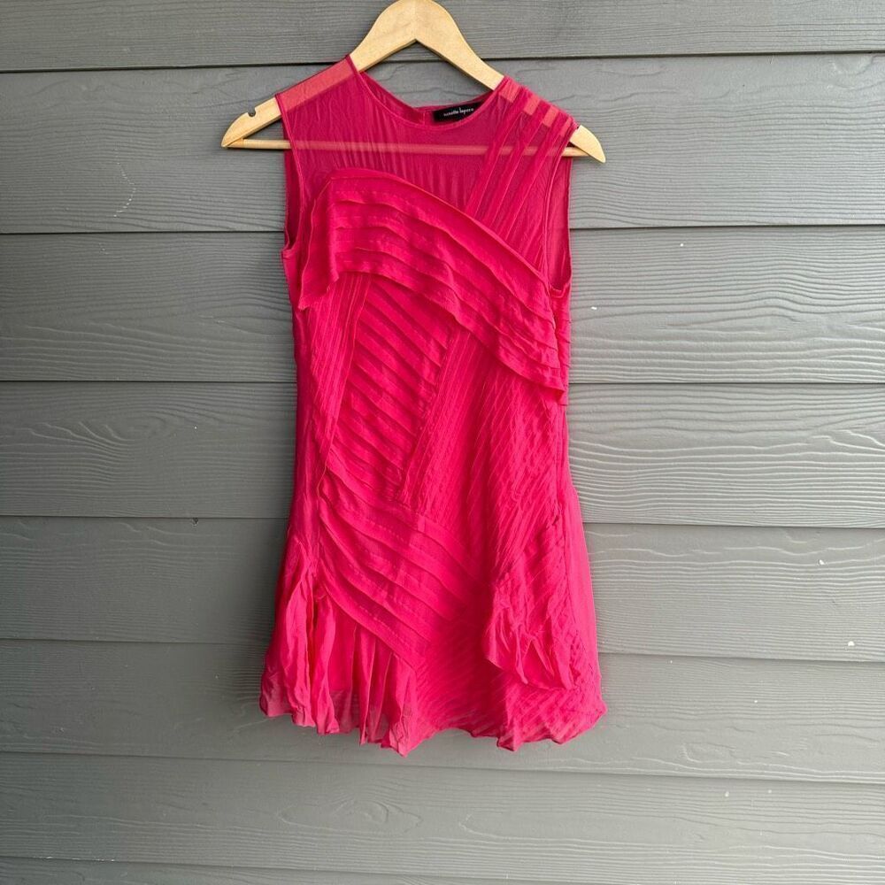 Anthropologie pink  Mini Dress